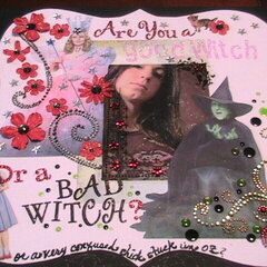 are you a good witch or a bad witch,or a confused chick stuck in oz?