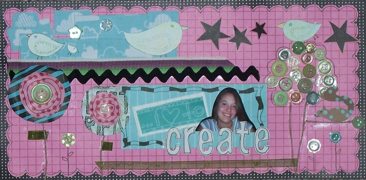 &quot;I love to Create&quot;  (Blog spot banner)
