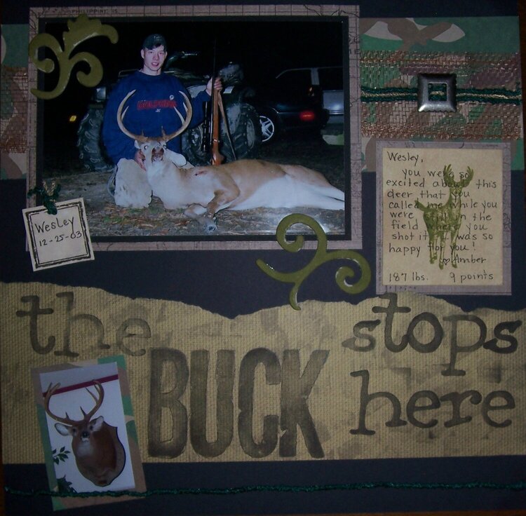 The Buck Stops Here (repost)