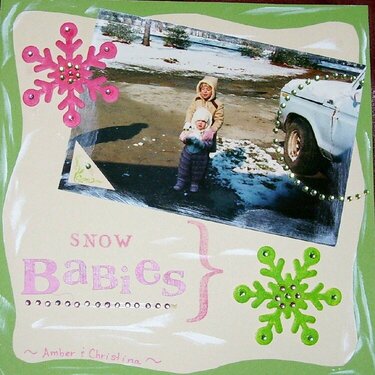 Snow babies (mother&#039;s day 8x8 album)
