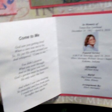 inside the card