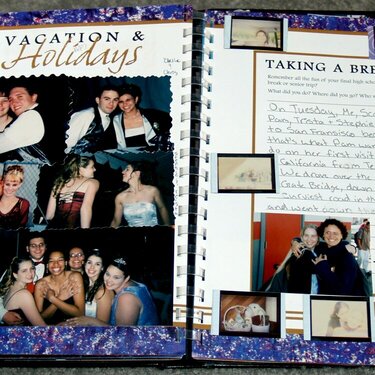 Senior Memories Scrapbook