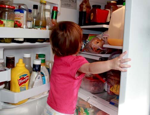 Its in the fridge
