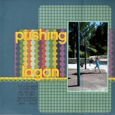 pushing logan