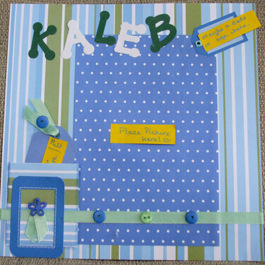 Scappin&#039; For Baby Kaleb Project - Baby Blue (left)