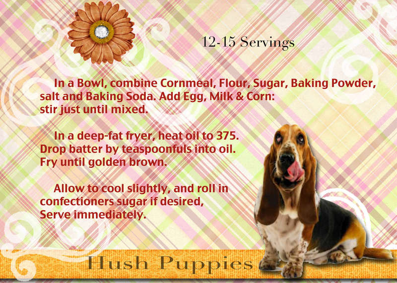 Hush Puppies Recipe Card (BACK)