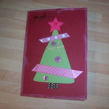 &quot;Jingle all the way&quot; card