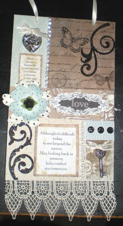 Chipboard wall hanging