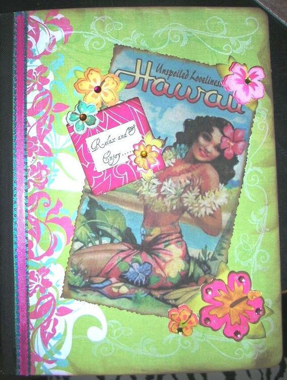 hawaiian vintage journal