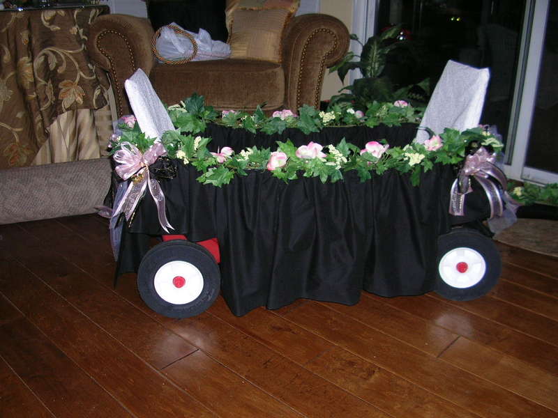 flowergirl wagon
