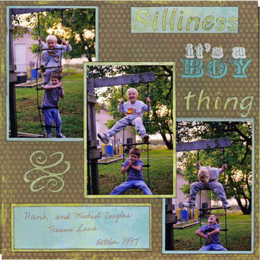 Silliness -- It&#039;s a Boy Thing