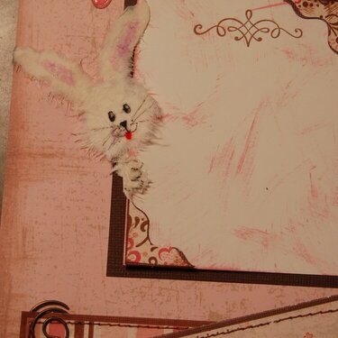 Easter LO Challenge -- close-up of bunny pg 2