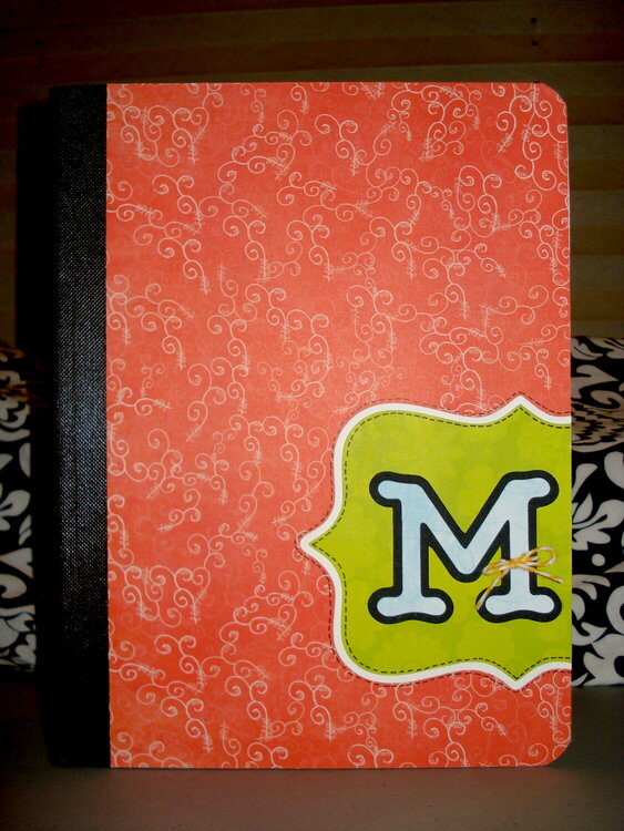 Covered Composition Book for Maddie