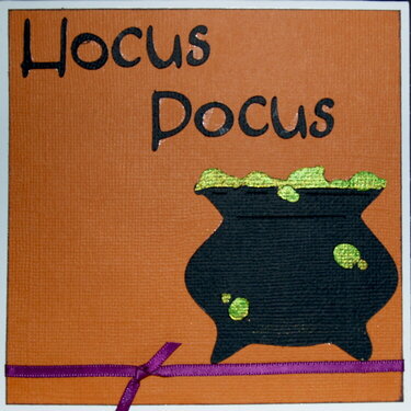 Hocus Pocus Card