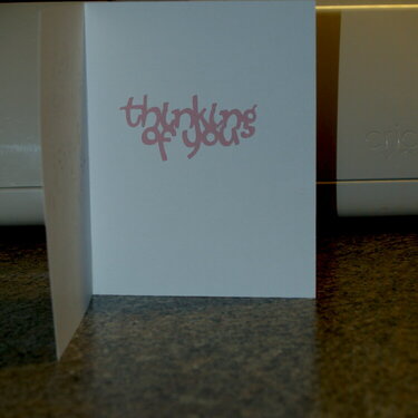 Grama&#039;s Thinking of You Card - Inside