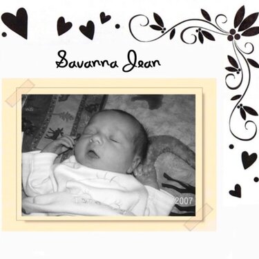 baby  savanna jean