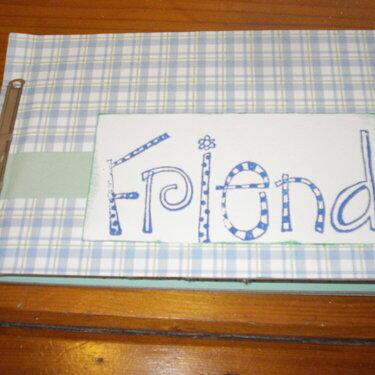 Friendship mini-album