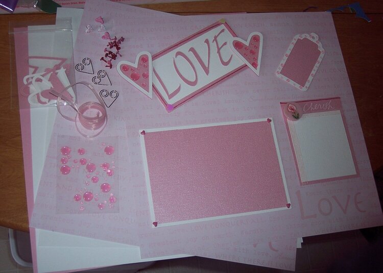 Love page kit swap