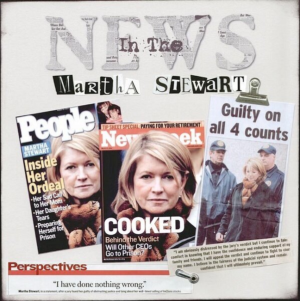 Martha Stewart - In The News