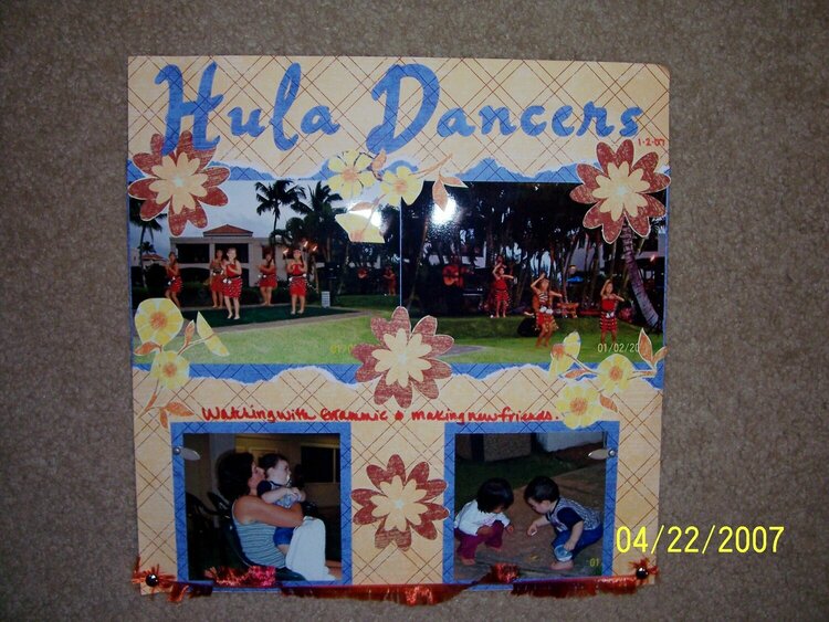 Hawaii- Hula dancers