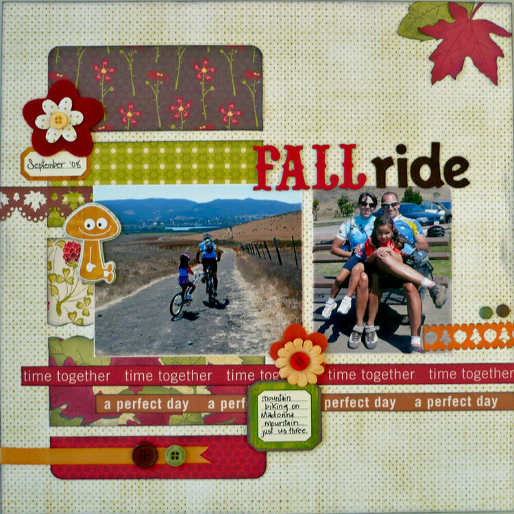 Fall Ride {Share with Flair Nov Kit}