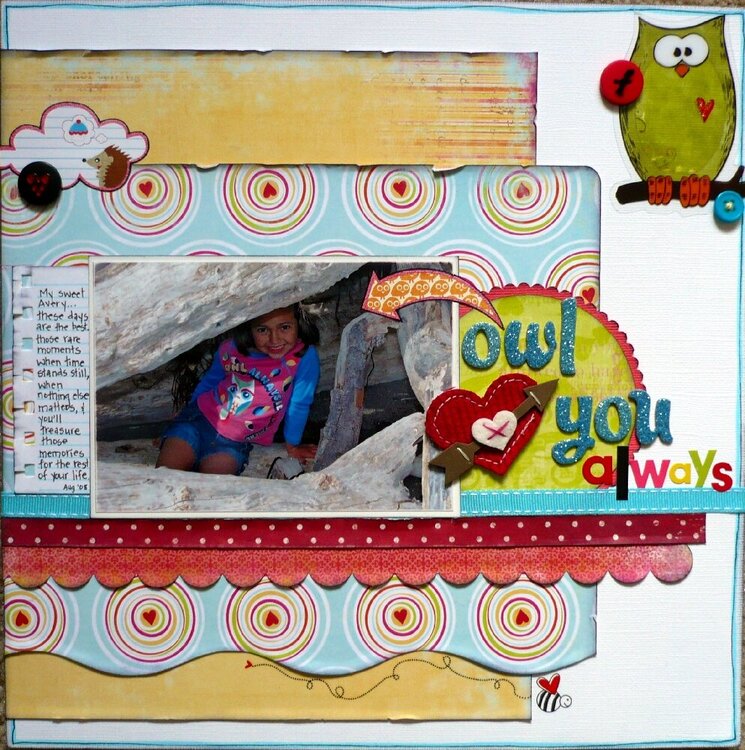 Owl Love You Always {Share with Flair Feb Kit}