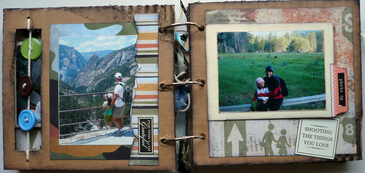 Travel mini book pages 5 &amp; 6