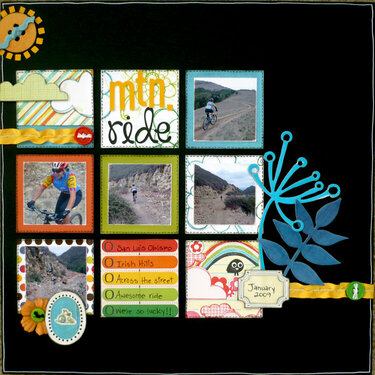 Mtn. Ride {Share with Flair March Kit}