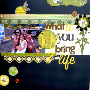 Joy {Share with Flair Jan Kit}