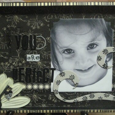 Altered Serving Tray &quot;You are Perfect