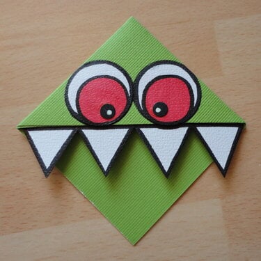 Monster Corner Bookmark