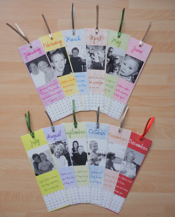 Calendar Bookmarks