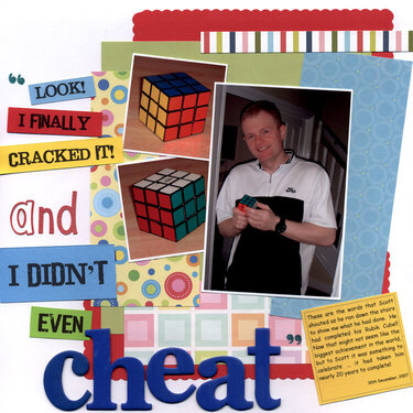 ... and I Didn&#039;t Even Cheat!