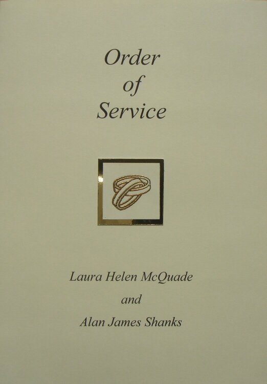 Order of Service