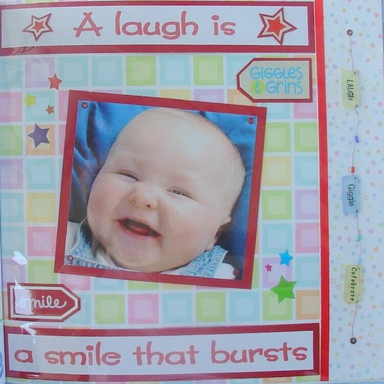 A Laugh is a Smile that Bursts