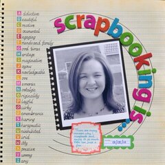 Scrapbooking is ...