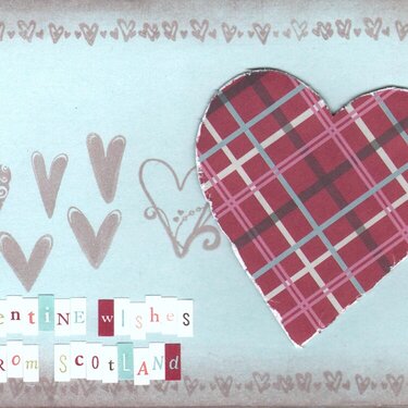 Valentine Wishes from Scotland