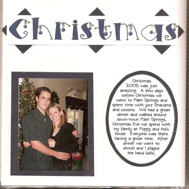 Page 10: Christmas 2005 (left side)