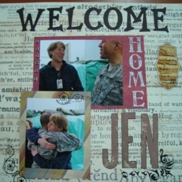 Welcome Home Jen