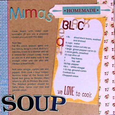 Black Bean Soup ***CG 2011***