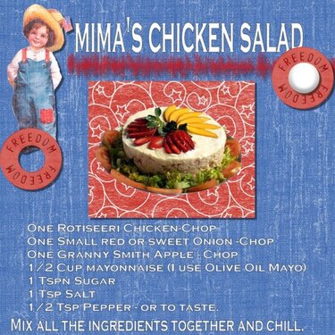 Mima&#039;s Chicken Salad ***CG 2011***
