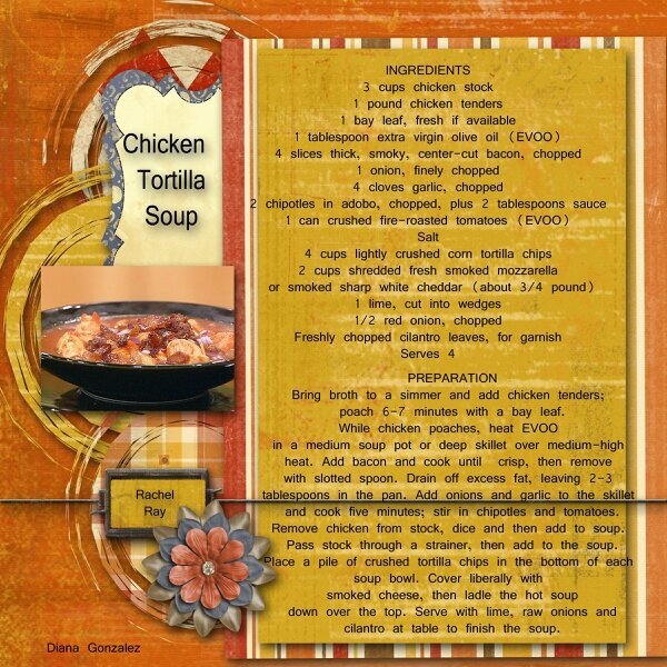 Chicken Tortilla Soup  ***CG 2011****