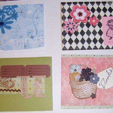 Winning Cards for Becky Chabot&#039;s Soldier&#039;s Blog Contest