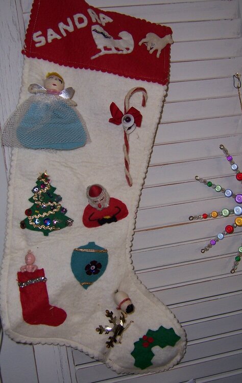 **My childhood Christmas Stocking**