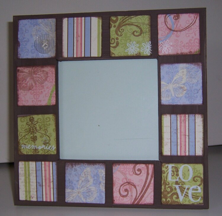 Close to My Heart Photo Frame with Squares