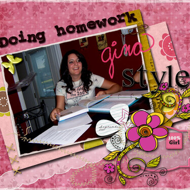 (homework Gina Style)