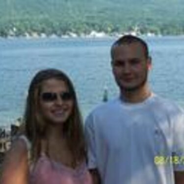 Justin and I in Lake George, NY