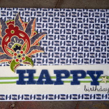 Happy Birthday Card