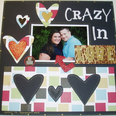 &quot;crazy in love&quot;....For the August ABC Embellie Challenge