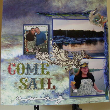 Come Sail Away - Sept Scrap This Challenge